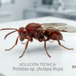 Polistes sp. (Avispa Roja / Depredador)